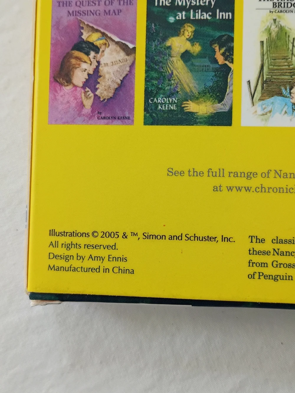 Nancy Drew 26 Postcards from Classic Book Covers Partial Box Blank